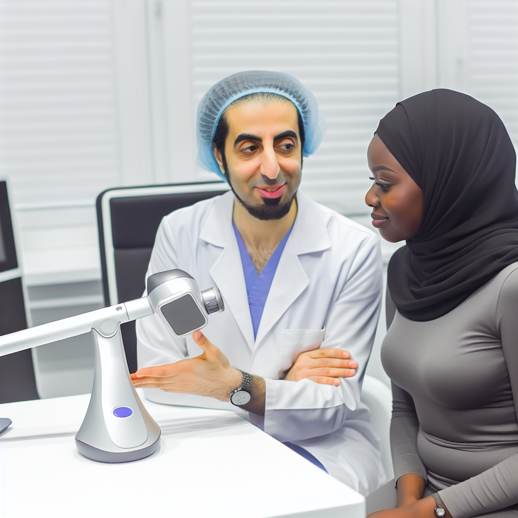 متخصص پوست، تکنولوژی جدید، مشتریان راضی.