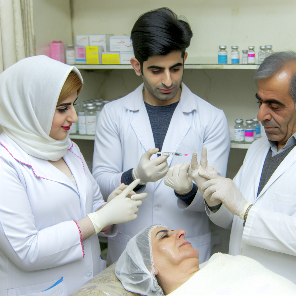 پزشکان متخصص در کلینیک بوتاکس اصفهان.