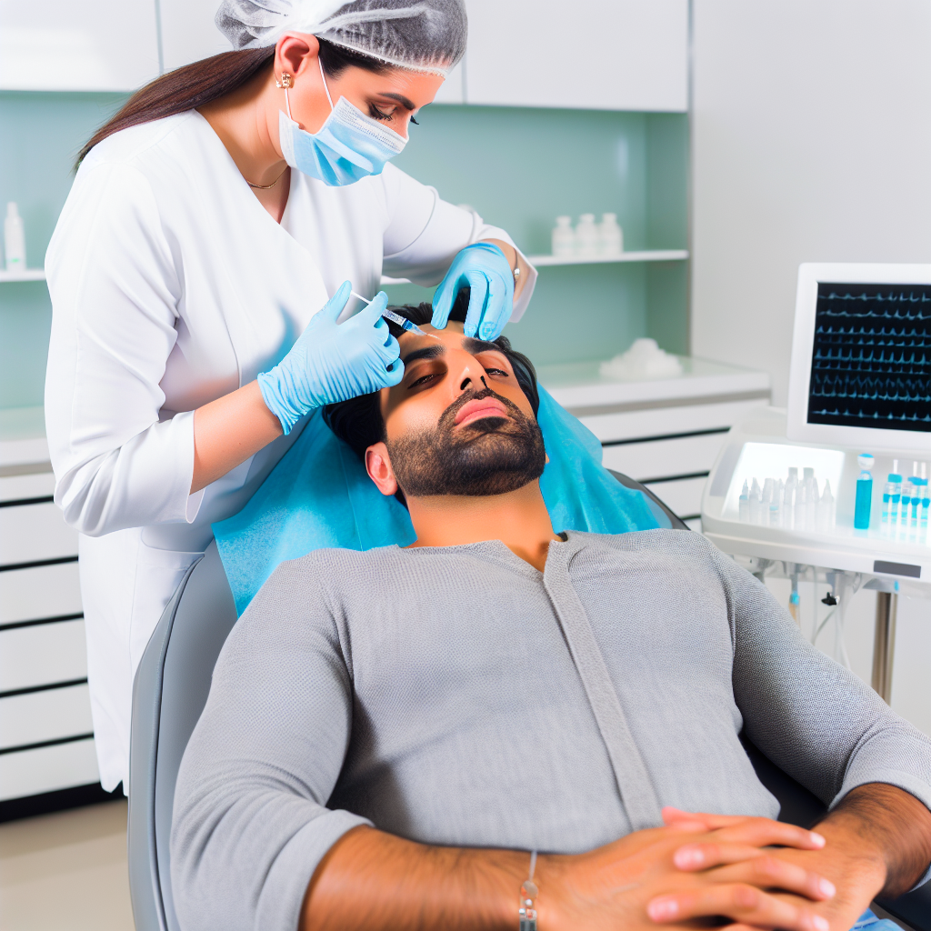 پزشک تزریق بوتاکس در کلینیک پیشرفته