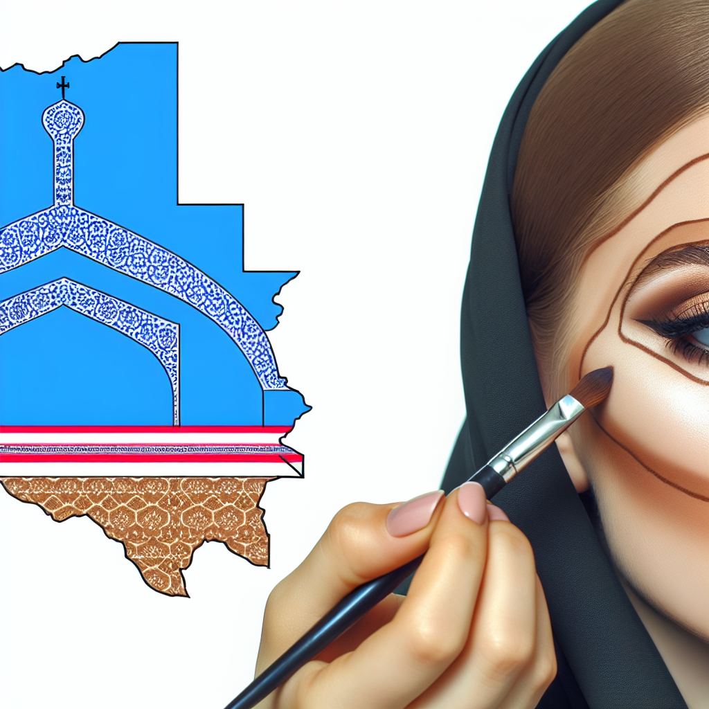 طراحی دقیق و هماهنگ کانتورینگ صورت اصفهان