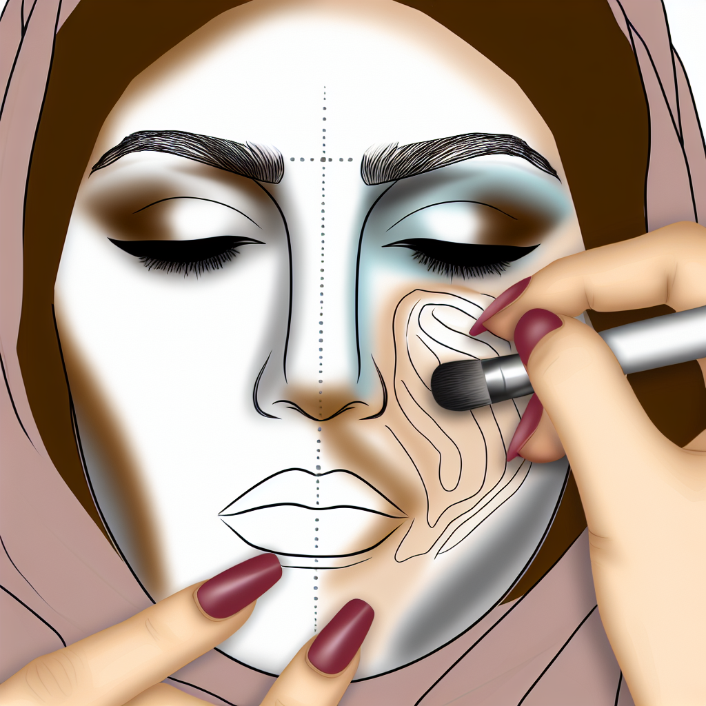 طرح‌های کانتورینگ صورت اصفهان با هنر و عمق خلق می‌شود.