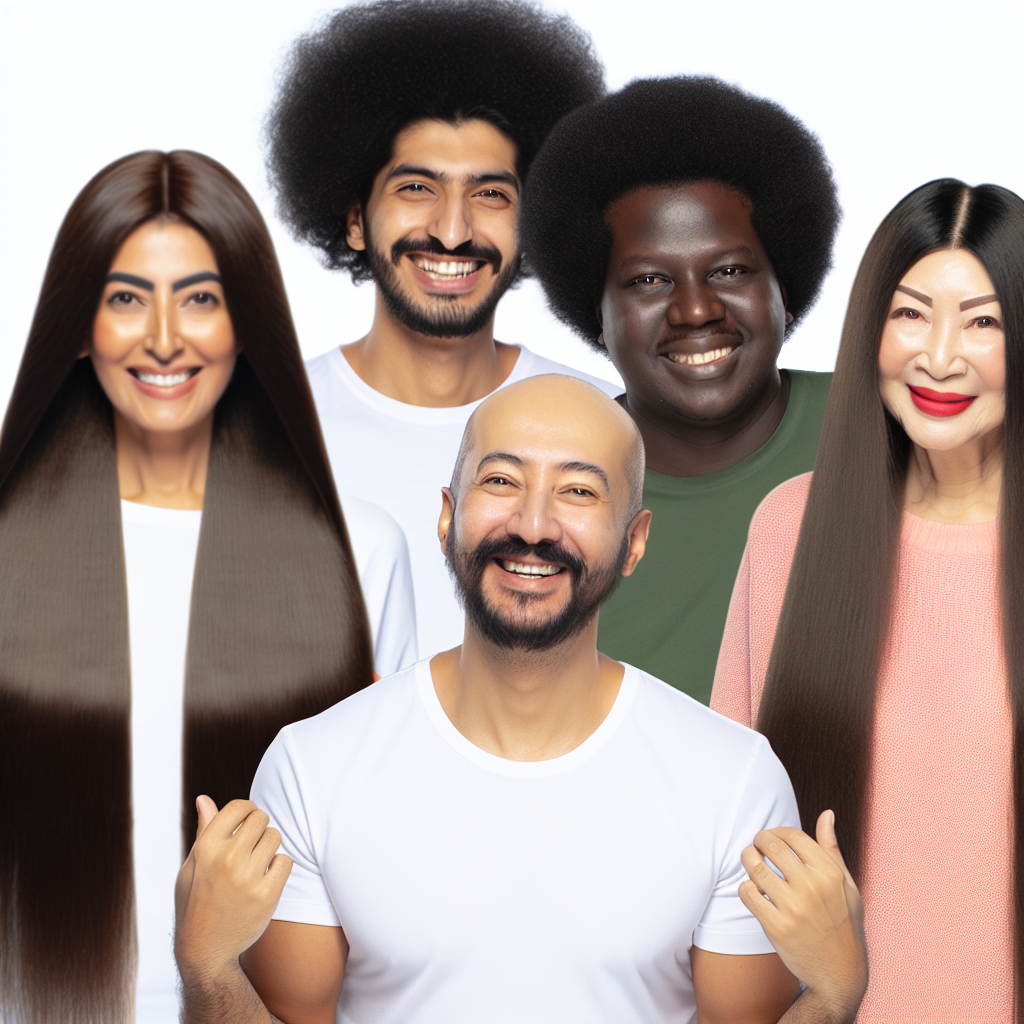 افراد با موفقیت از ریزش مو درمان شده.