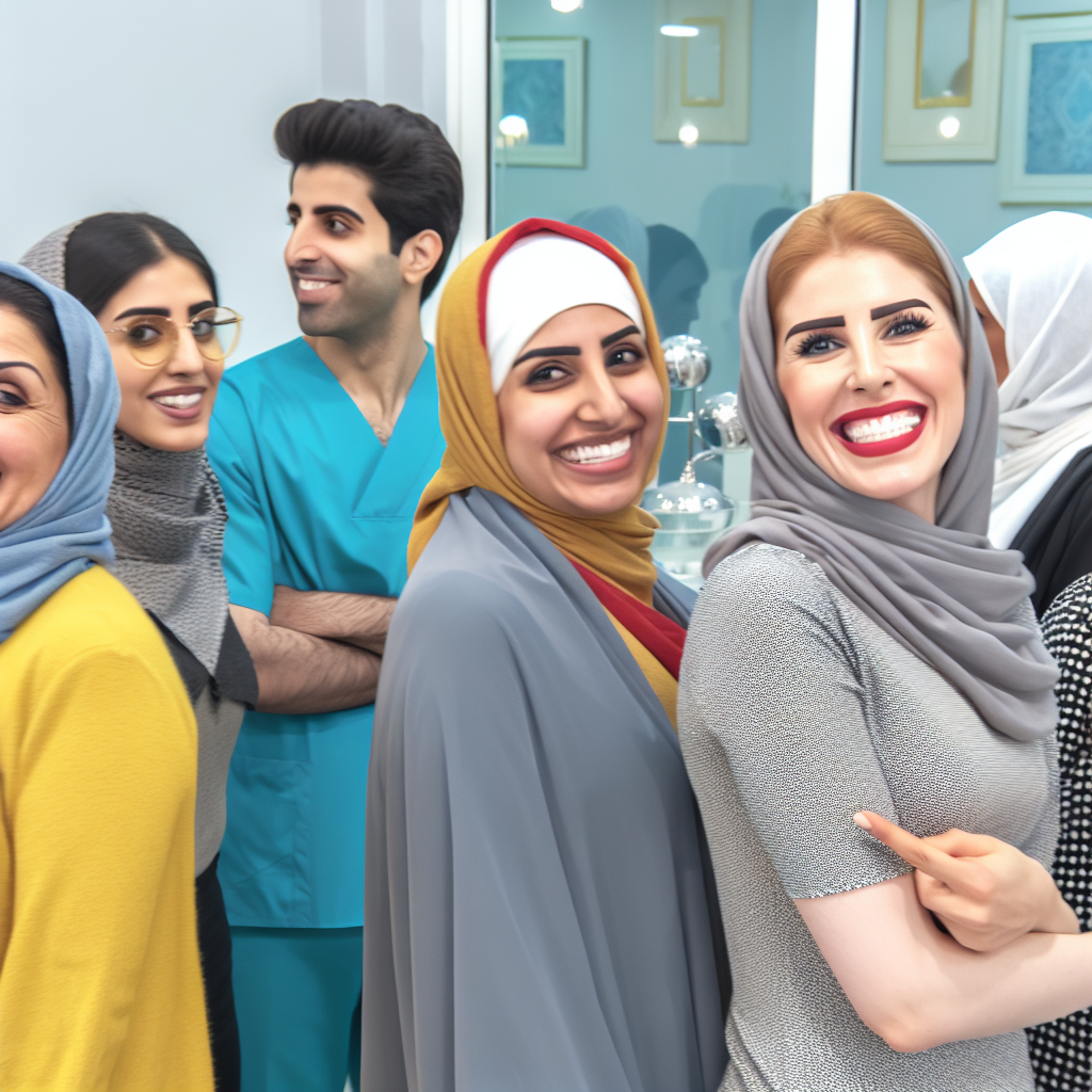 مشتریان خوشحال در مرکز بوتاکس اصفهان