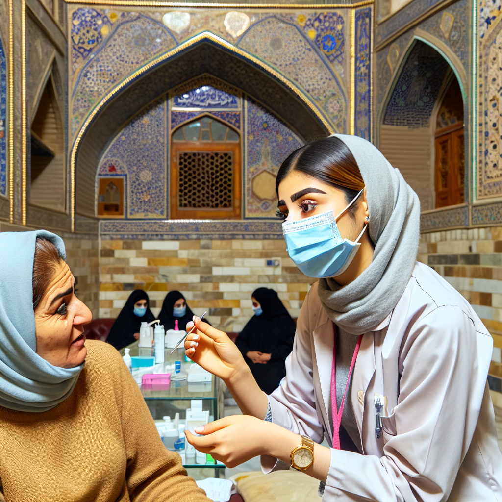 دکتر منیرالسادات میرنصیری در کلینیک زیبایی اصفهان.